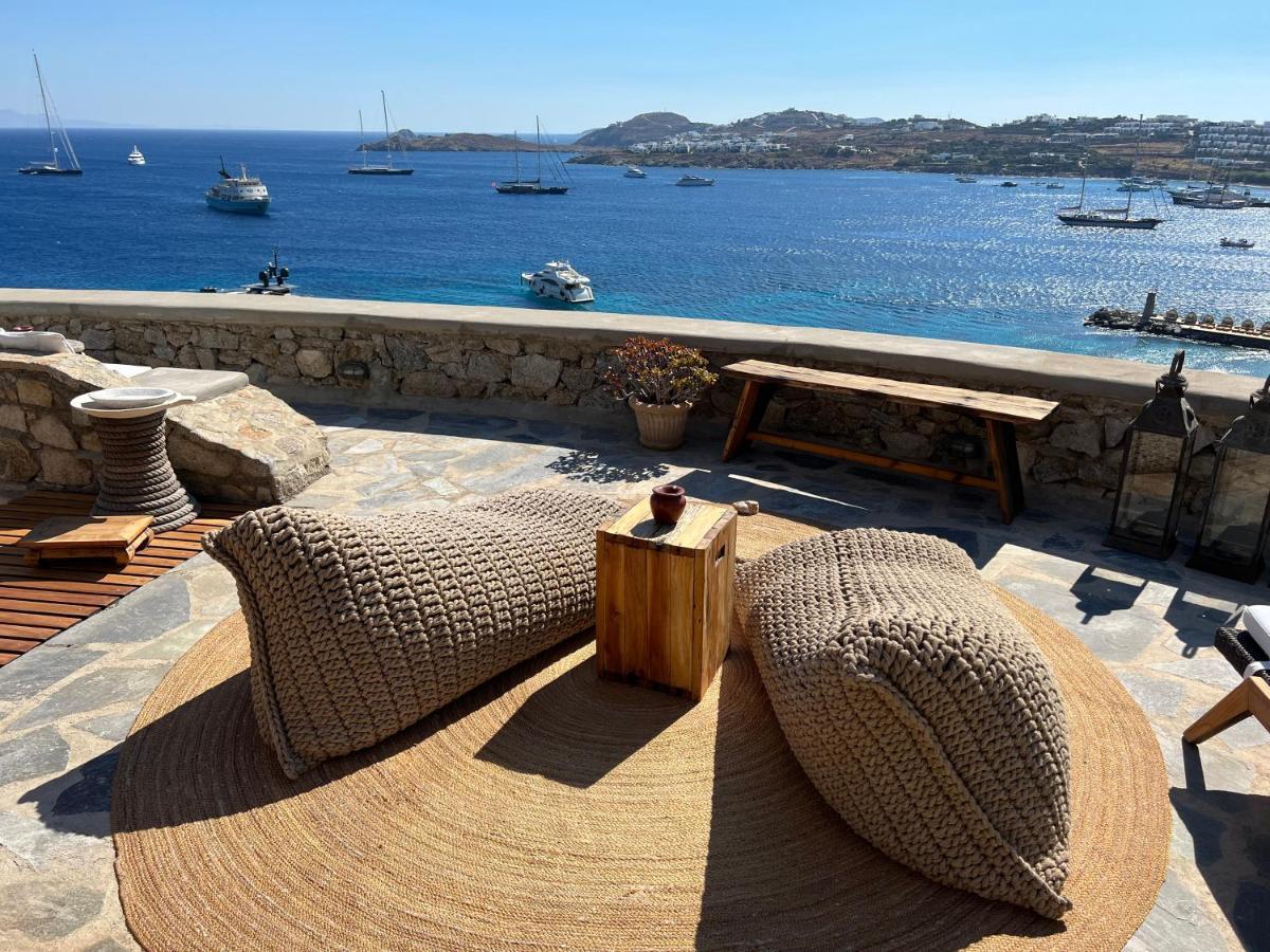Beachfront Mykonos Guest House Ornos  Extérieur photo