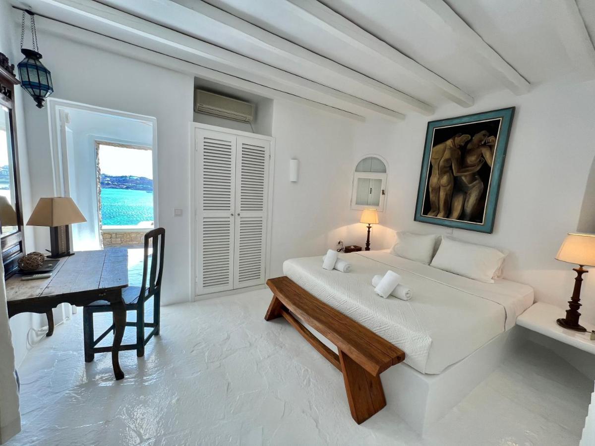 Beachfront Mykonos Guest House Ornos  Extérieur photo
