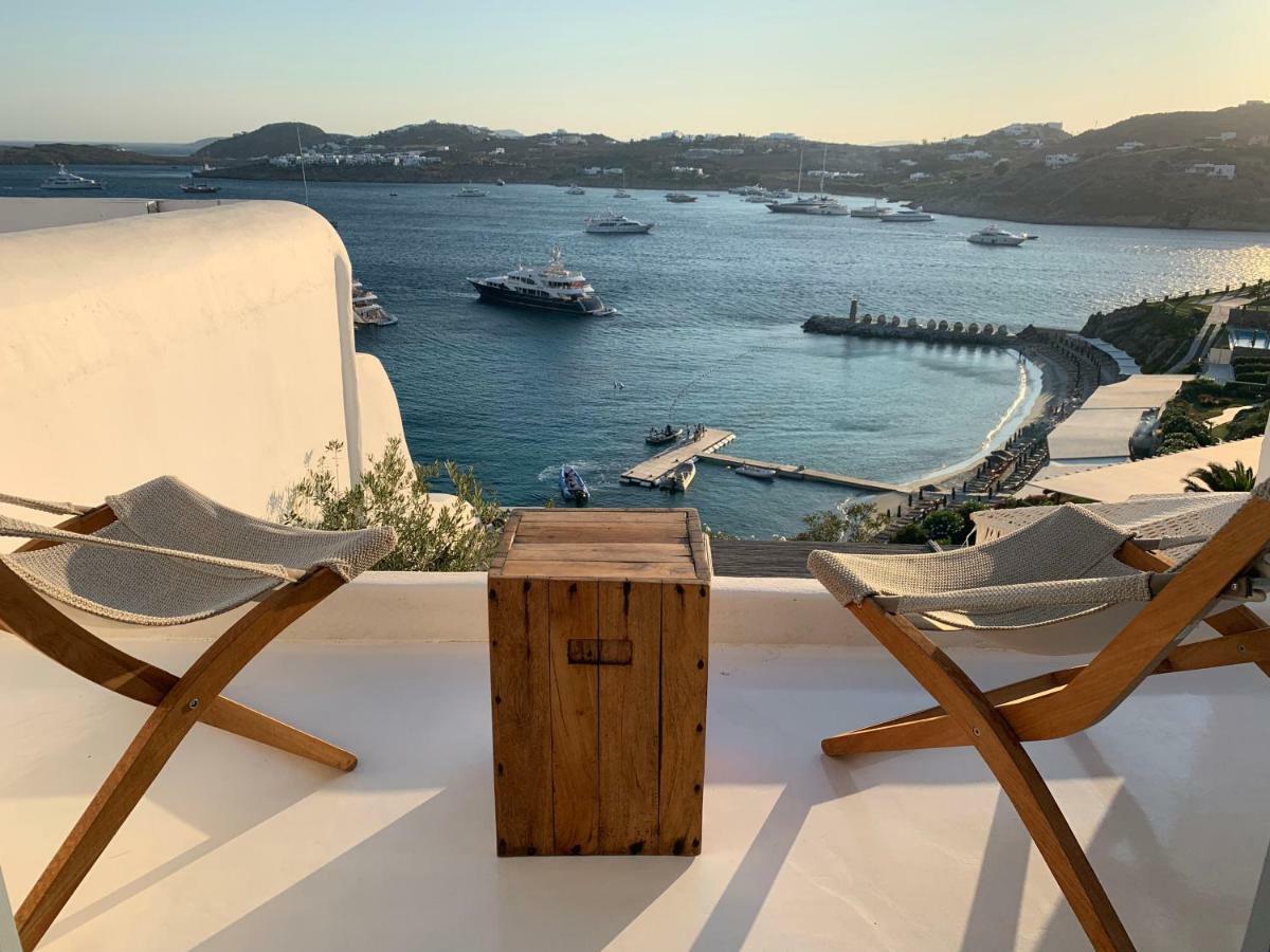 Beachfront Mykonos Guest House Ornos  Chambre photo